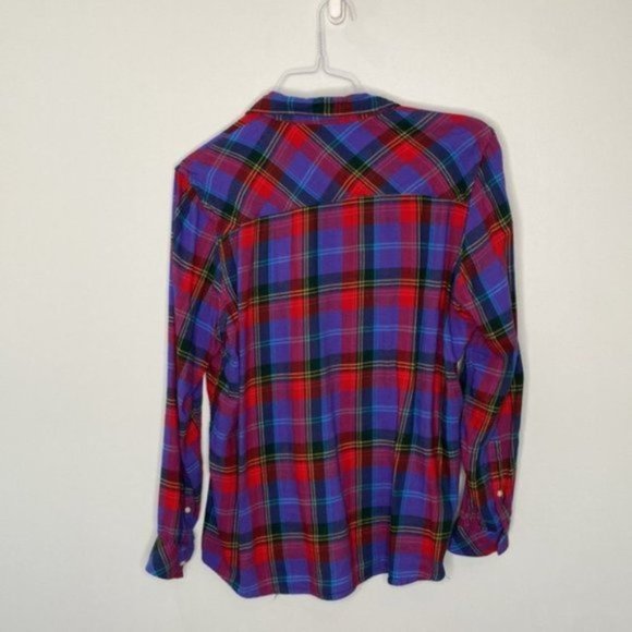 Not So Mystery Women 4 Plaid Button Down Shirts Mystery Box Size L/XL/XXL - Picture 2 of 13